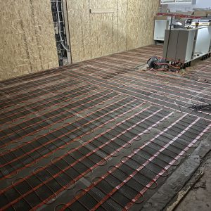 Full Circuit Electrical - under floor heating - after