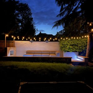 Full Circuit Electrical - Domestic Garden Seating Area Lighting